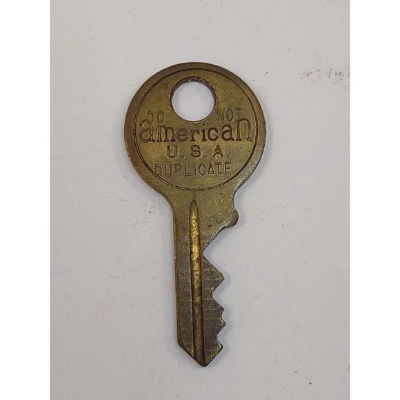 Vintage Key American JUNKUNC BROS M57007 Do Not Duplicate Padlocks File Cabinet - Picture 2 of 9